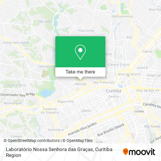 Laboratório Nossa Senhora das Graças map