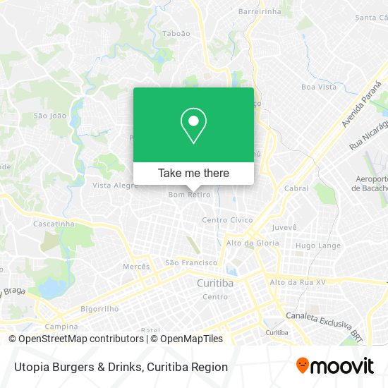 Utopia Burgers & Drinks map