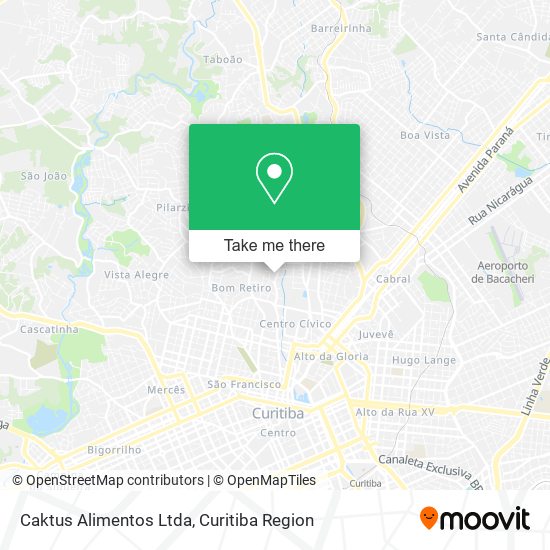 Caktus Alimentos Ltda map