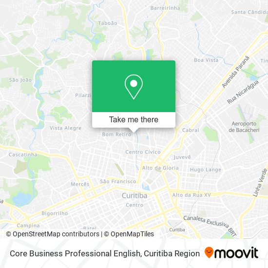 Core Business Professional English map