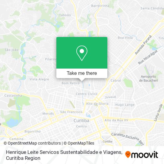 Henrique Leite Servicos Sustentabilidade e Viagens map