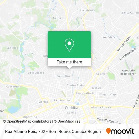 Rua Albano Reis, 702 - Bom Retiro map