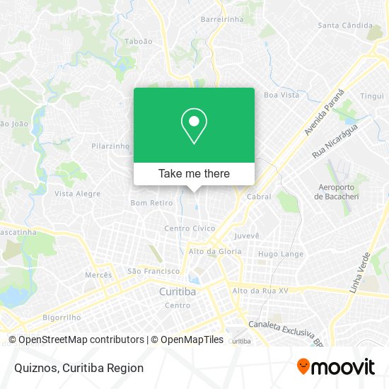 Quiznos map