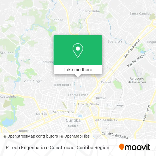R Tech Engenharia e Construcao map