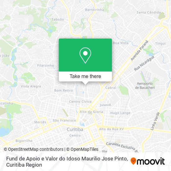 Fund de Apoio e Valor do Idoso Maurilio Jose Pinto map