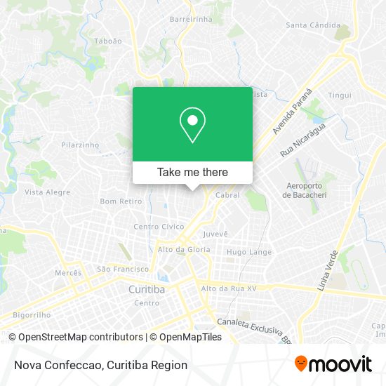 Mapa Nova Confeccao