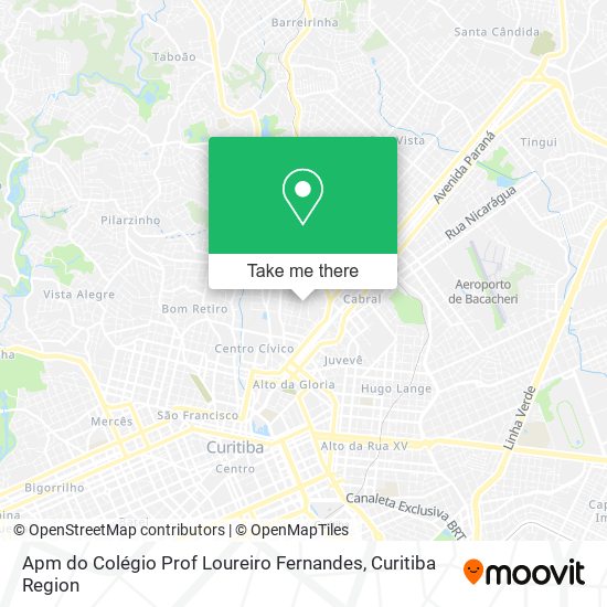 Apm do Colégio Prof Loureiro Fernandes map