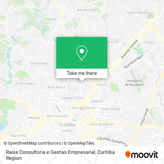 Mapa Raise Consultoria e Gestao Empresarial