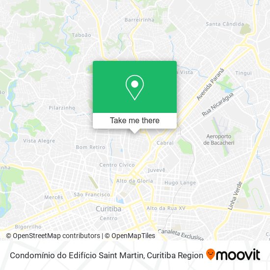 Condomínio do Edifício Saint Martin map