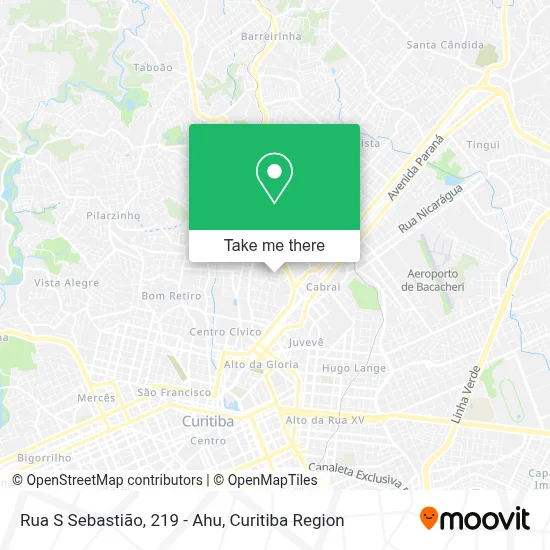 Rua S Sebastião, 219 - Ahu map