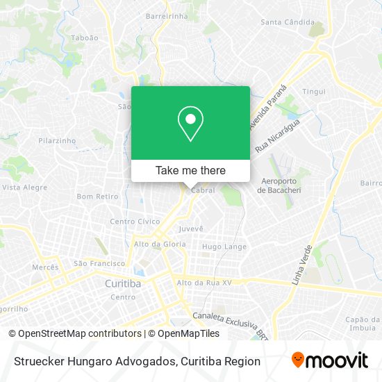 Struecker Hungaro Advogados map