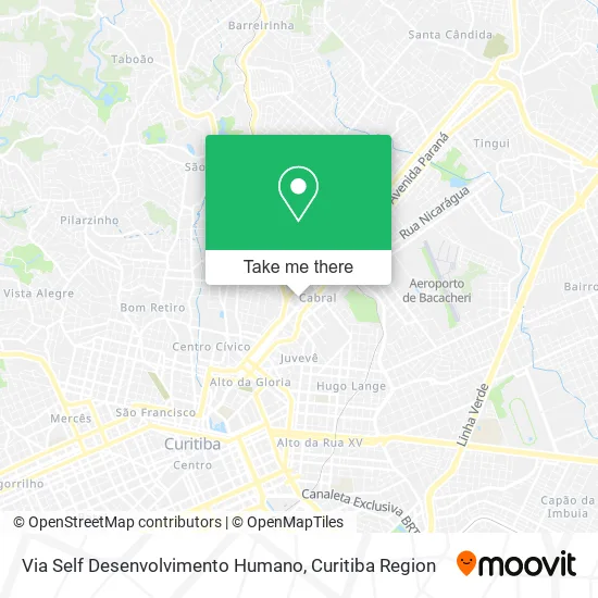 Via Self Desenvolvimento Humano map