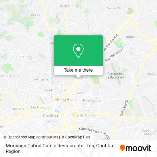 Mornings Cabral Cafe e Restaurante Ltda map
