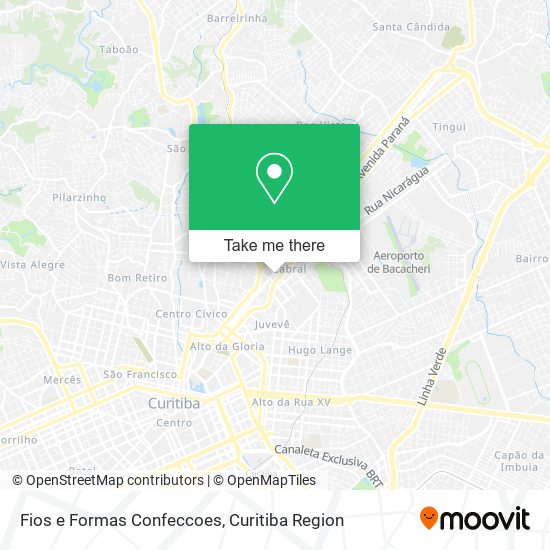 Fios e Formas Confeccoes map