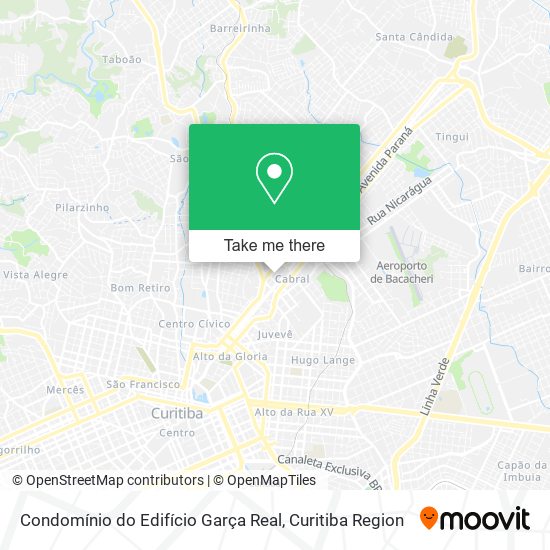 Condomínio do Edifício Garça Real map