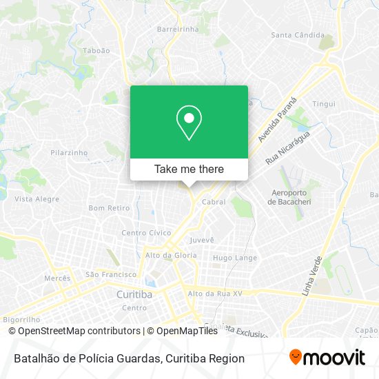 Batalhão de Polícia Guardas map