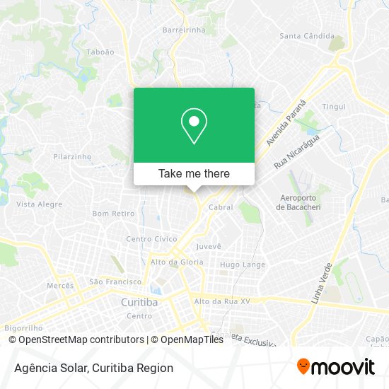 Agência Solar map