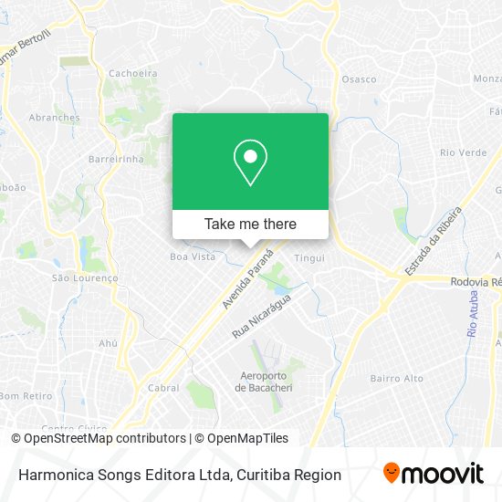 Mapa Harmonica Songs Editora Ltda