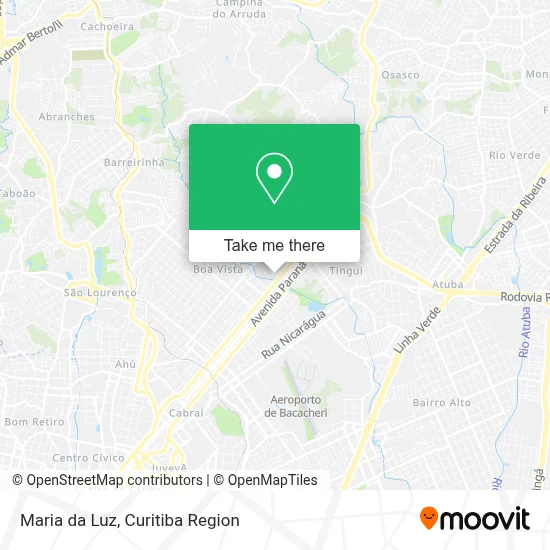 Maria da Luz map