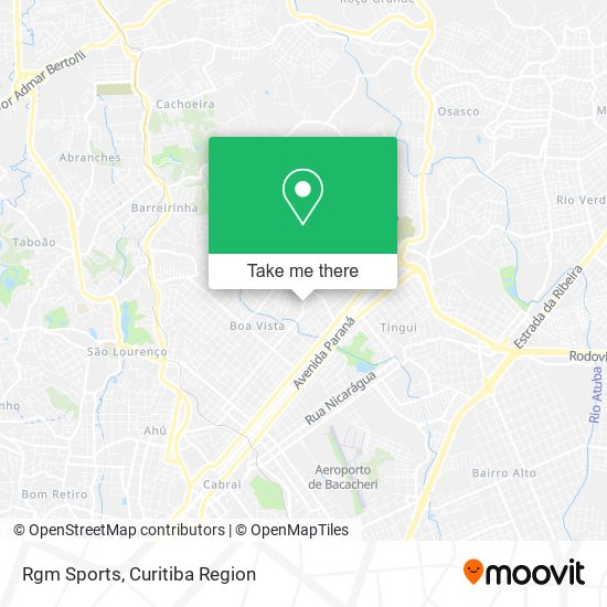 Rgm Sports map