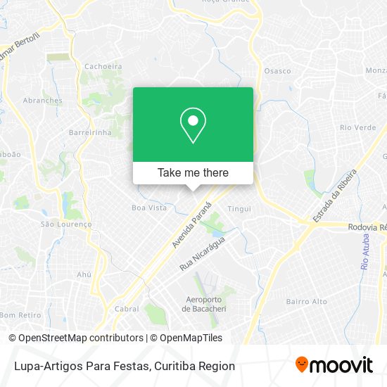 Lupa-Artigos Para Festas map