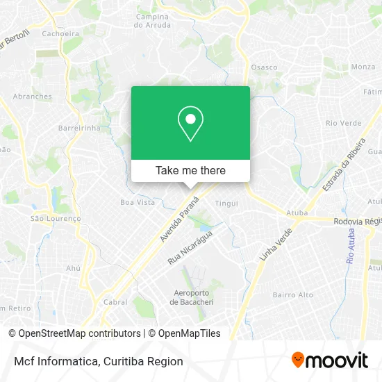 Mcf Informatica map