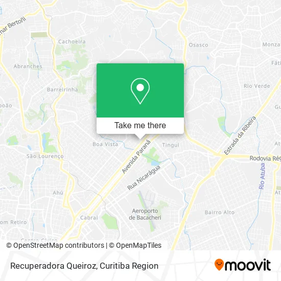 Recuperadora Queiroz map