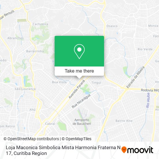 Loja Maconica Simbolica Mista Harmonia Fraterna N 17 map
