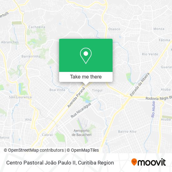 Centro Pastoral João Paulo II map