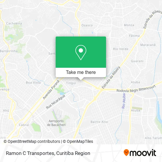 Ramon C Transportes map