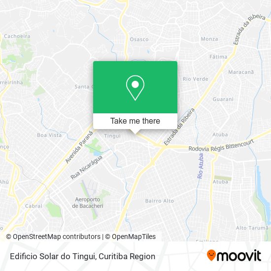 Edificio Solar do Tingui map