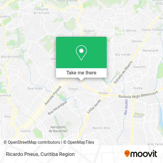 Ricardo Pneus map