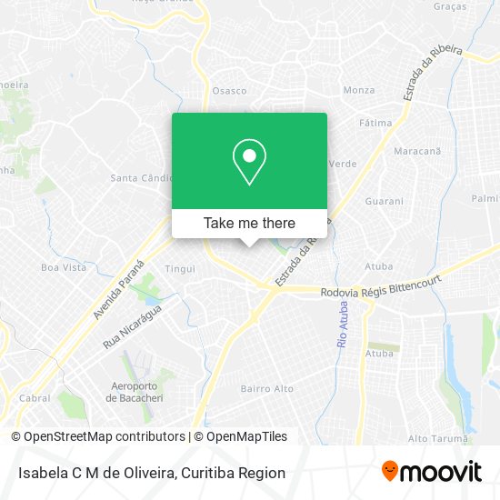 Isabela C M de Oliveira map