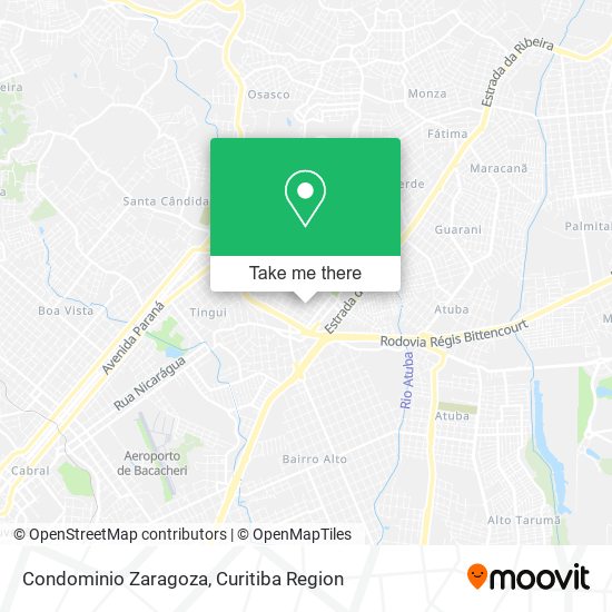 Condominio Zaragoza map