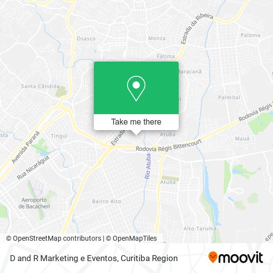 D and R Marketing e Eventos map