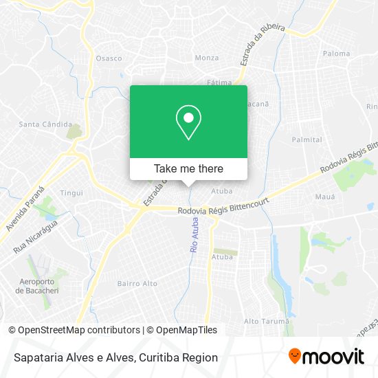 Sapataria Alves e Alves map