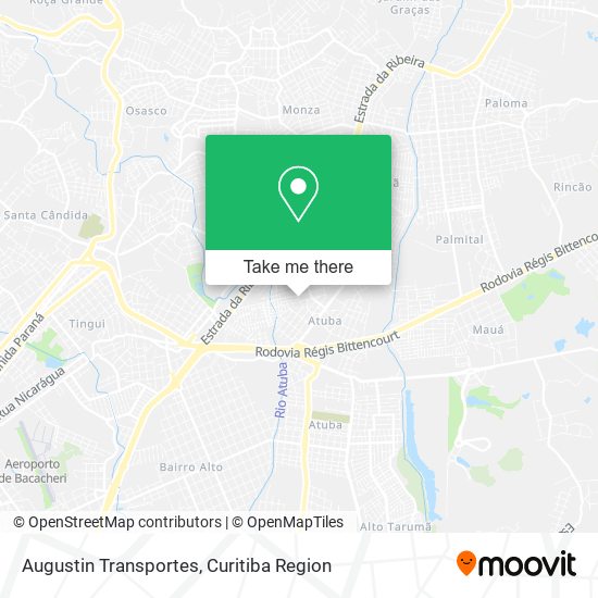 Mapa Augustin Transportes