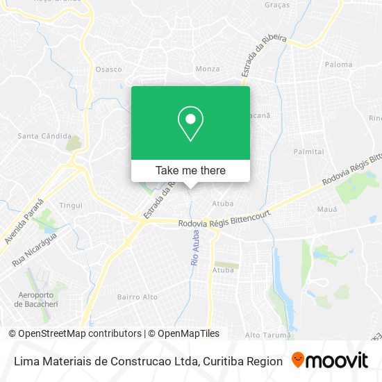 Lima Materiais de Construcao Ltda map