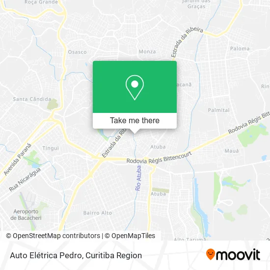 Auto Elétrica Pedro map