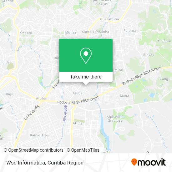 Wsc Informatica map