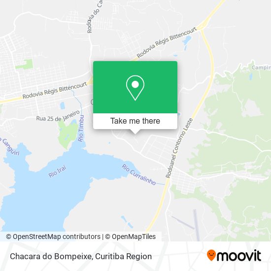 Chacara do Bompeixe map