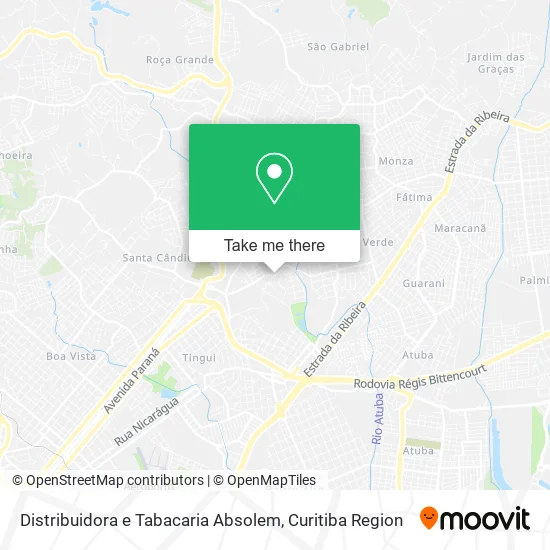 Distribuidora e Tabacaria Absolem map