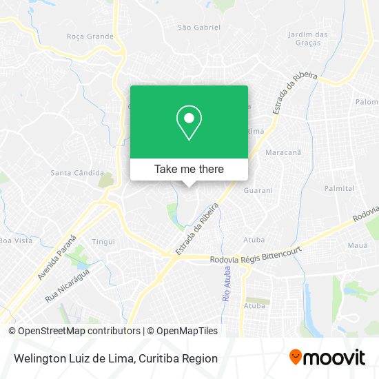Welington Luiz de Lima map
