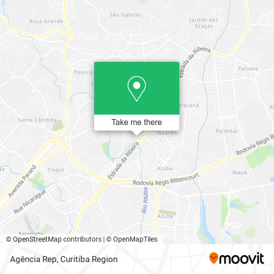 Agência Rep map