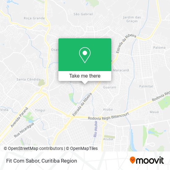 Fit Com Sabor map