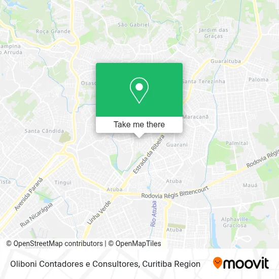 Oliboni Contadores e Consultores map