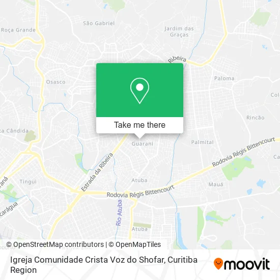 Igreja Comunidade Crista Voz do Shofar map