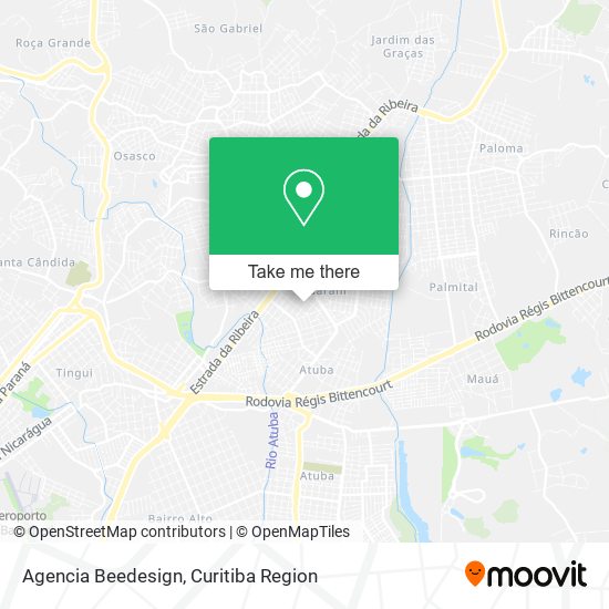 Agencia Beedesign map