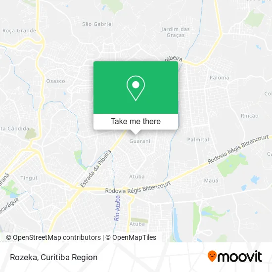 Rozeka map