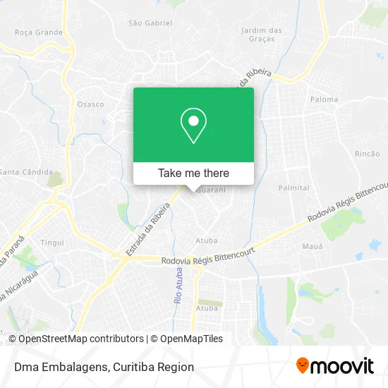 Dma Embalagens map